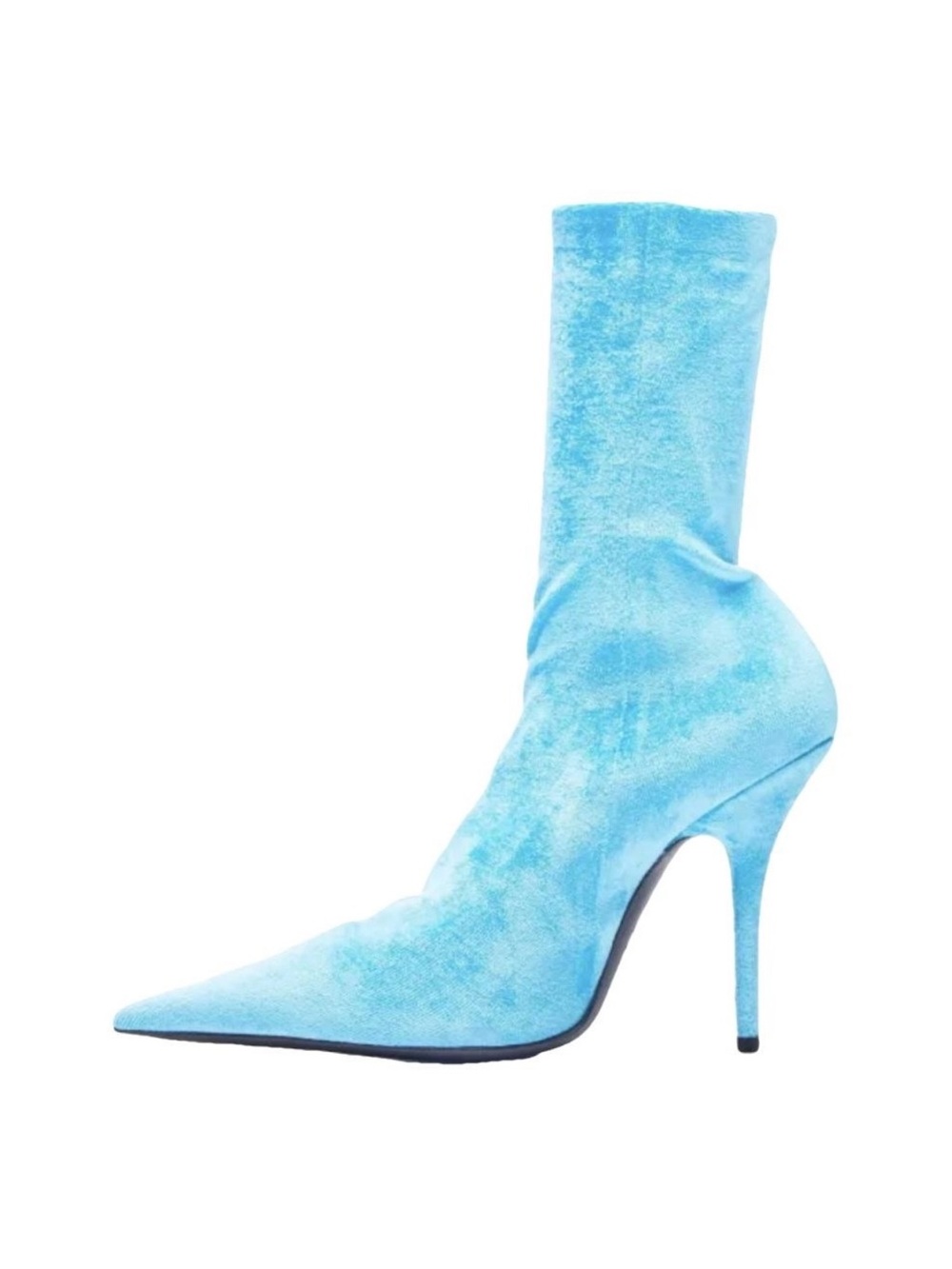 Balenciaga Velvet Boots